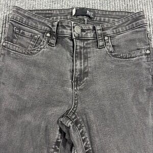 KUT from the Kloth Stevie Straight Leg Jeans Women Size 2 Grey Stretch Denim